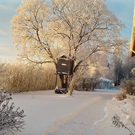 게스트하우스 Majatalo Myoetaetuuli Pitkajarvi (Southern Finland)